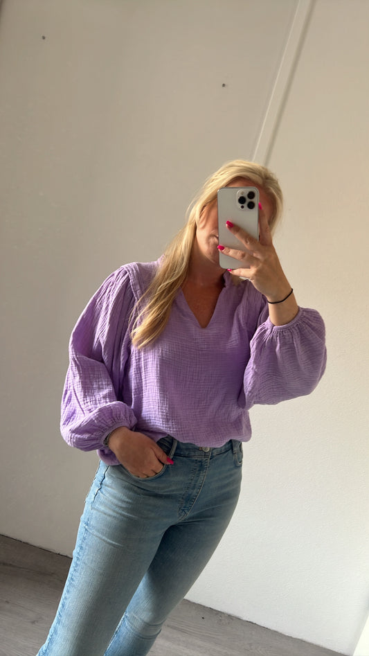 Nova blouse lila