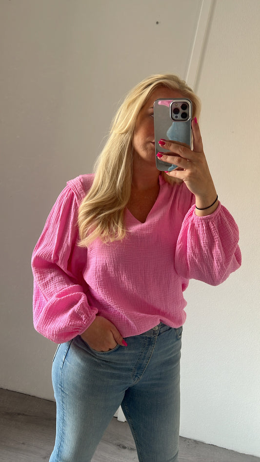 Nova blouse roze