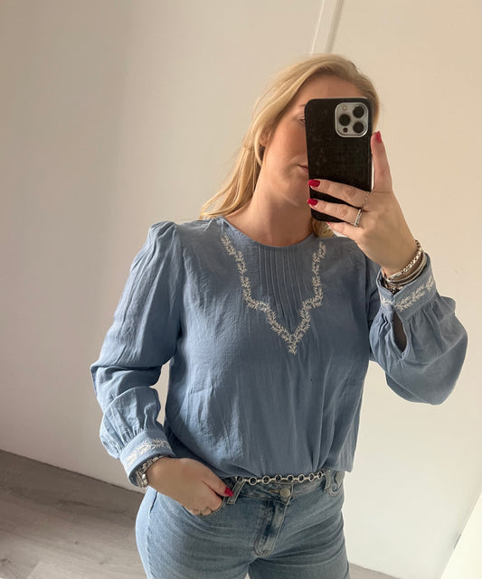Liz blouse blauw